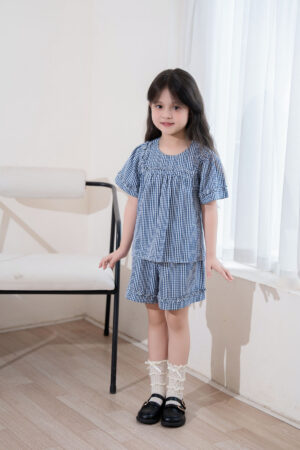 SET BỘ THÔ KẺ CARO HANAKIDS H550010 - PHONG CÁCH NHÍ ĐÁNG YÊU